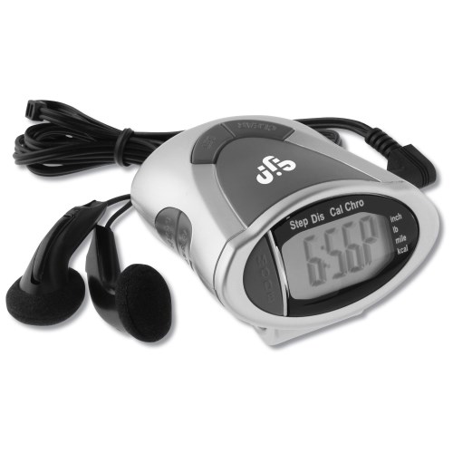 Step-n-Tune Pedometer Radio - Opaque - Closeout Main Image