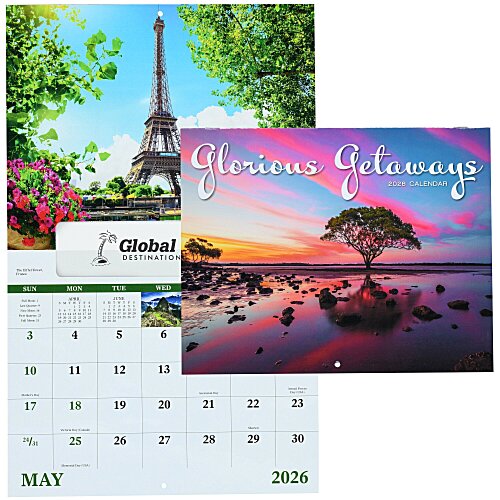 Glorious Getaways Calendar - Window Main Image
