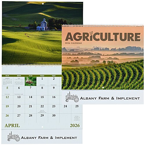 Agriculture Calendar - Spiral Main Image