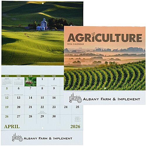 Agriculture Calendar - Stapled Main Image