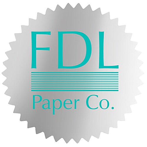 Flat Seal by the Roll - Circle - Pinked Edges - 1-7/16" Main Image