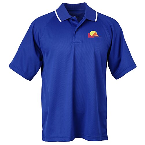 Classic Moisture Wicking Tipped Polo - Men's Main Image