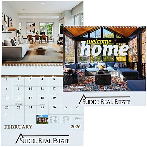 Welcome Home Calendar - Spiral Main Image