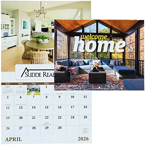 Welcome Home Calendar - Window Main Image