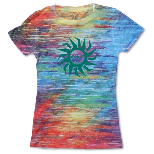 Blue 84 Juniors' Burnout Sublimated Tee - Static Main Image