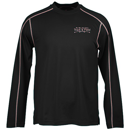 Anti-Microbial LS Wicking Tee Main Image