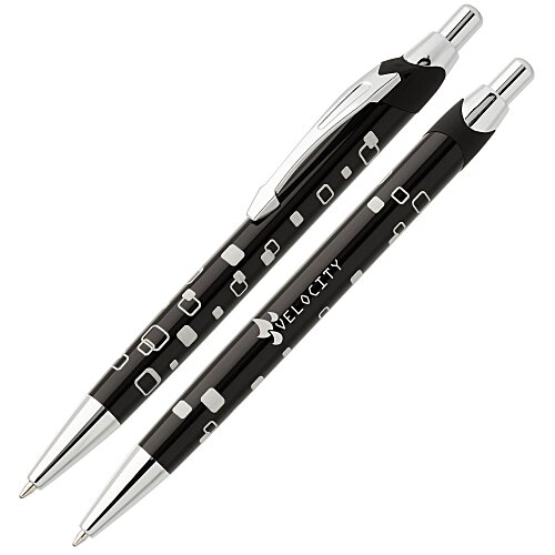 Dimensions Metal Pen - Squares Main Image