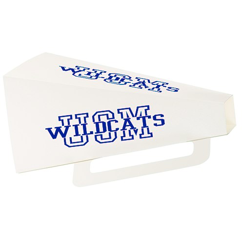 Megaphone - Square - 9" - White Main Image