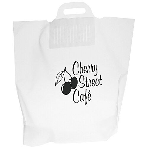 Soft Bridge Handle Plastic Bag - 18" x 18" Main Image