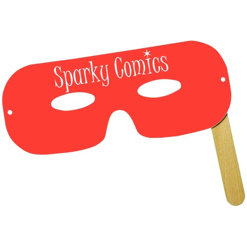 Lone Ranger Mask with Stick - Colors Main Image