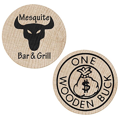 Wooden Nickel - Buck - 24 hr Main Image