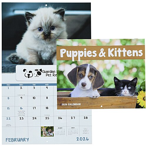 Puppies & Kittens Appointment Calendar - Window Main Image