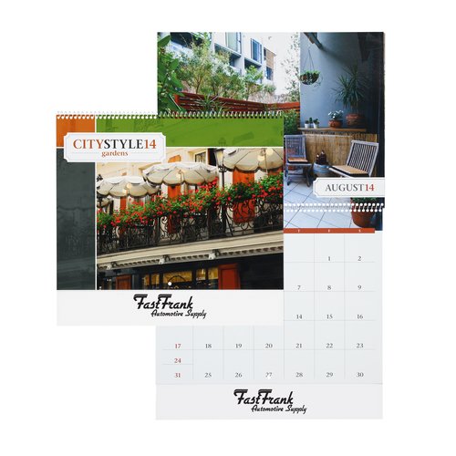 City Style Gardens Calendar Main Image