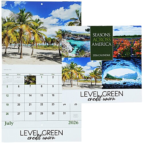 Seasons Across America Calendar - Stapled Main Image