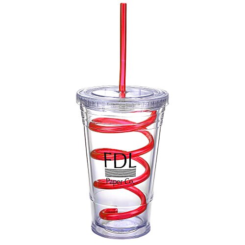 Slurpy Tumbler with Crazy Straw - 16 oz. Main Image