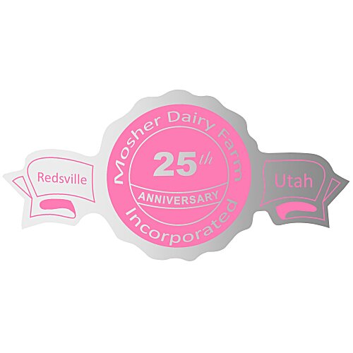 Flat Seal by the Roll - Banner - 1-1/2" x 3" Main Image