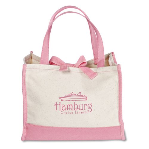 Recycled Cotton Mini Tote - Closeout Main Image