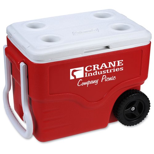 Coleman 40-Quart Wheeled Cooler Main Image