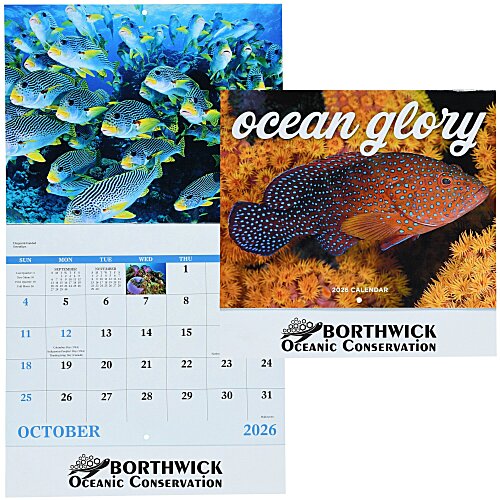 Ocean Glory Calendar - Stapled Main Image
