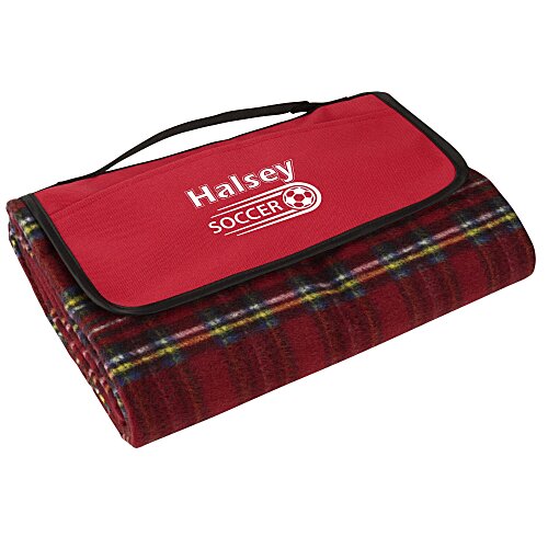 Playful Plaid Picnic Blanket Main Image