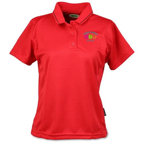 Moisture Wicking Microfiber Jersey Polo - Ladies' Main Image