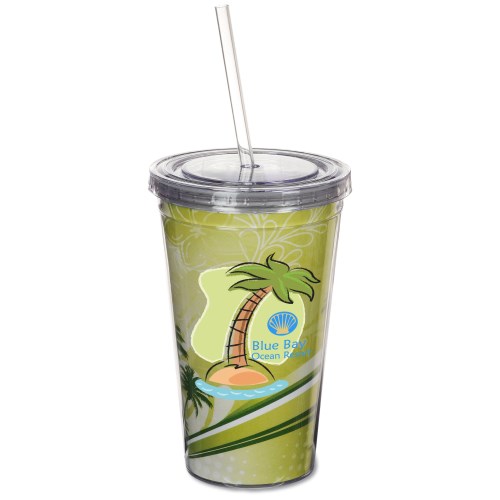 Spirit Insert Tumbler with Straw - 16 oz. Main Image