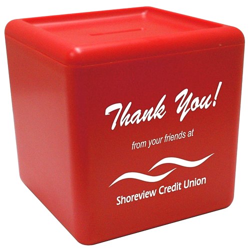 Cash Cube Bank - Opaque Main Image