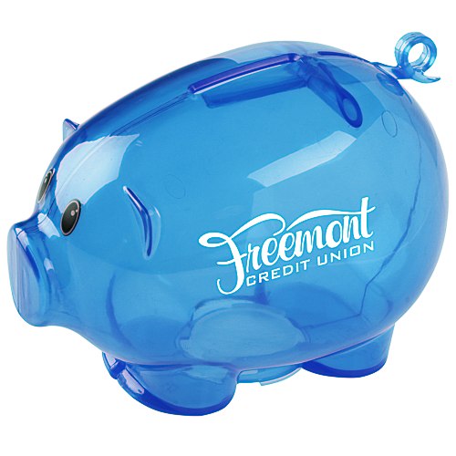 Action Piggy Bank - Translucent Main Image