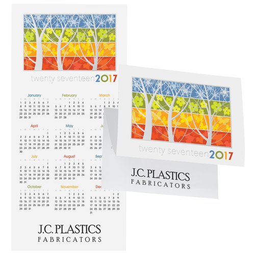 Stunning Stages Calendar Greeting Card Main Image