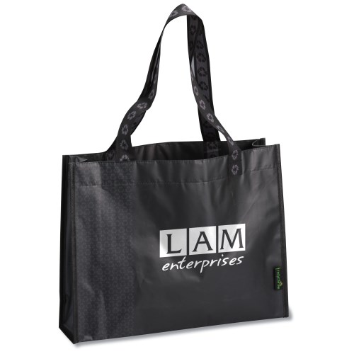 Laminated Polypropylene Loop Market Tote - Closeout Main Image