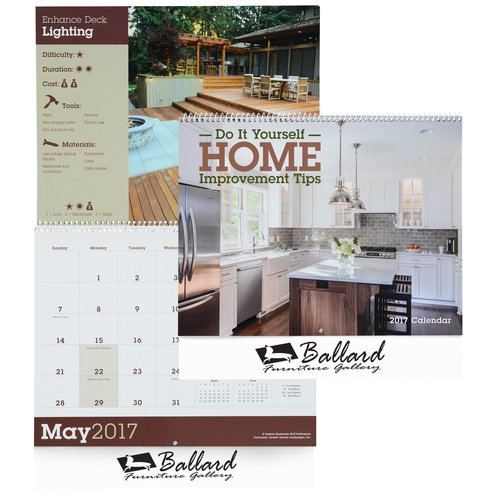Home Improvement Tips Calendar Main Image