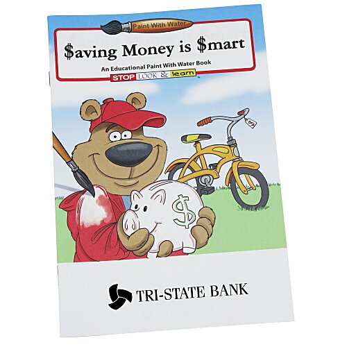 Paint with Water Book - Saving Money is Smart Main Image