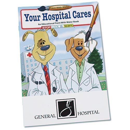 Paint with Water Book - Your Hospital Cares Main Image
