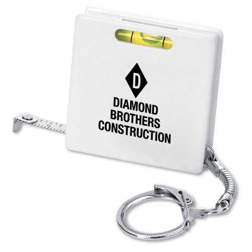 Square Tape Measure/Key Tag - Closeout Main Image