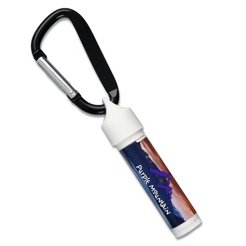 Value Soy Lip Balm w/Carabiner - Mountain Main Image