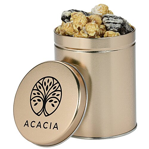 1 Quart Gourmet Popcorn Tin - Cookies & Cream Main Image