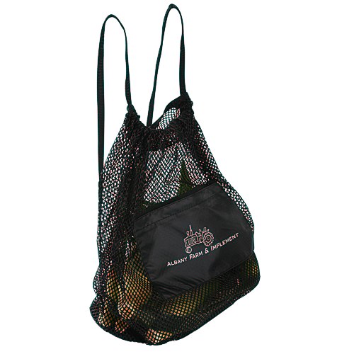 Farmer's Market Drawstring Mesh Bag Main Image