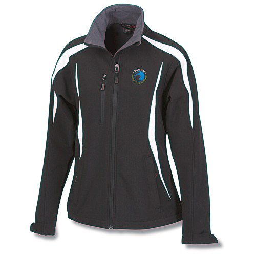Colorblock Soft Shell Jacket - Ladies' Main Image