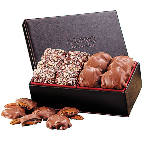 Executive Box with English Toffee & Pecan Turtles Main Image