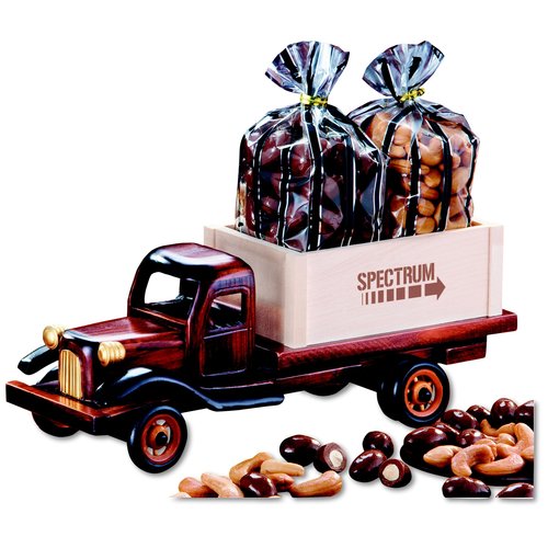 1950's Flat Bed Truck w/Almonds & Cashews Main Image