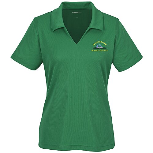 Dri-Mesh V-Neck Sport Shirt - Ladies' - Embroidered Main Image