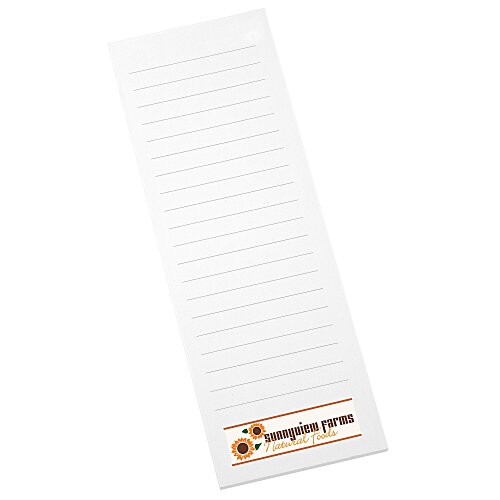Souvenir Magnetic Notepad - 9" x 3" - 50 Sheet Main Image