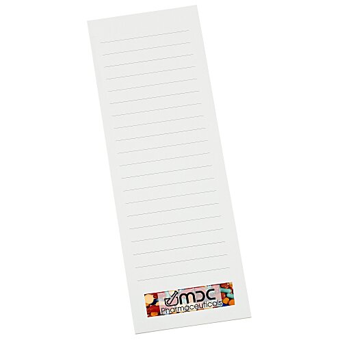 Souvenir Magnetic Notepad - 9" x 3" - 25 Sheet Main Image