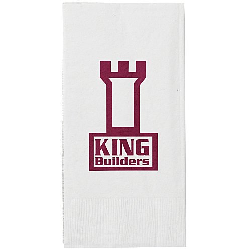 Dinner Napkin - 3-Ply - 1/8 Fold - White Main Image