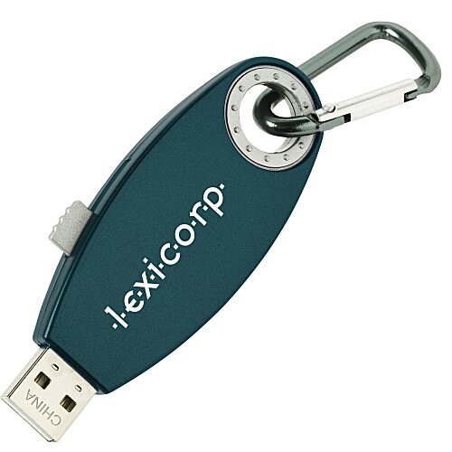Palmero USB Drive - Metallic - 4GB Main Image