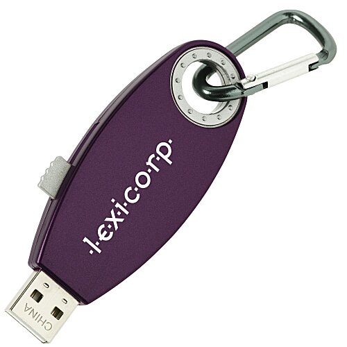 Palmero USB Drive - Metallic - 8GB Main Image