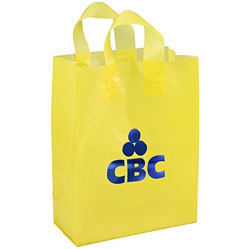 Soft-Loop Frosted Shopper - 13" x 10" - Foil Main Image