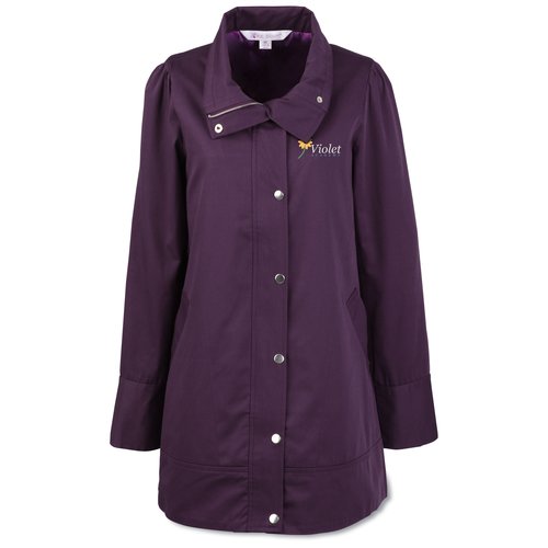 Lilac Bloom Kate Trench Coat Main Image