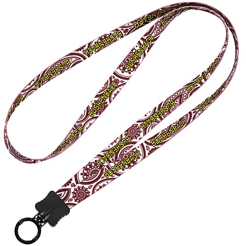 Dye-Sublimated Stretchy Lanyard - 3/4" - 32" Main Image