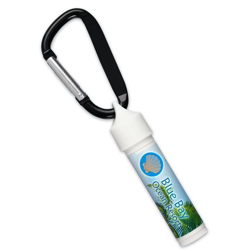 Value Soy Lip Balm w/Carabiner - Beach Main Image